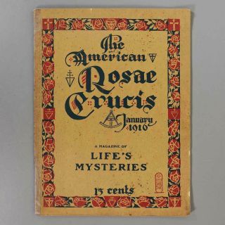 First Issue - The American Rosae Crucis Jan.  1916 - Rosicrucian Order (amorc)