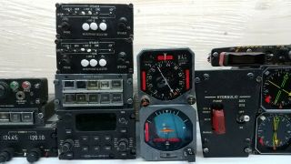 Vintage Aircraft Instruments Gauges Airplane Compass Indicator Bendix Aviation