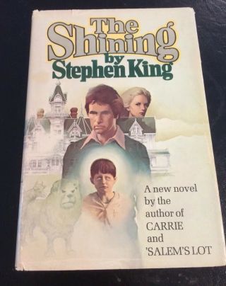 The Shining By Stephen King 1977 1st Edition Book Club,  Hardcover