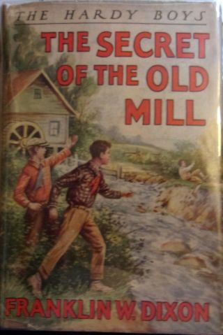 Franklin W Dixon,  Hardy Boys:tthe Secret Of The Old Mill,  Dust Jacket,