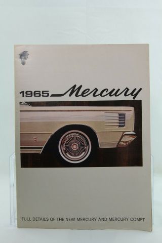 Vintage Automobile Car Brochure 1965 Mercury