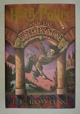 Harry Potter And The Sorcerers Stone Jk Rowling - 1st Edition First Printing Bce