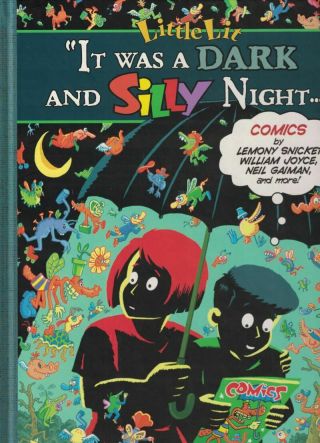 Art Spiegelman / Little Lit It Was A Dark And Silly Night Signed 1st Ed 2003