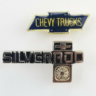 Vintage Chevy Trucks And Chevrolet Silverado Hat Lapel Pin