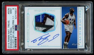 2015 National Treasures Shaquille O 