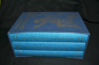 A History Of The Crusades 3 Vol Set - Steven Runciman - Folio Society
