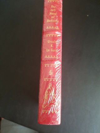 Ursula K.  Le Guin THE LEFT HAND OF DARKNESS Signed Easton Press 1st Edition 1st 2