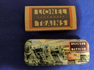 Lionel Legendary Trains Collectible Watch With Case