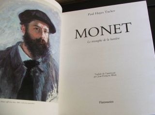 Monet - Le Triomphe de La Lumiere (French Edition) by P H TUCKER,  1990 1st ed 2