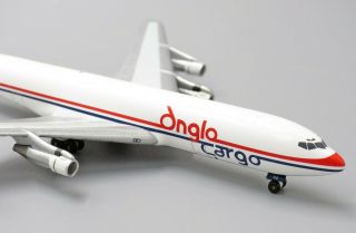 Anglo Cargo B707 - 338C Reg:G - EOCO Scale 1:400 Aviation400 Diecast Model AV4707019 2