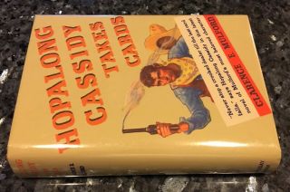 HOPALONG CASSIDY TAKES CARDS BY CLARENCE E.  MULFORD,  DOUBLEDAY,  1937 1ST ED 2