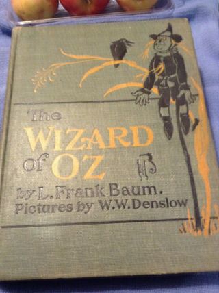 Vintage The Wizard Of Oz By L.  Frank Baum 1903 Pictures By W.  W.  Denslow