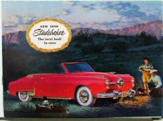 1950 Studebaker Champion & Commander & Land Cruiser Sales Brochure