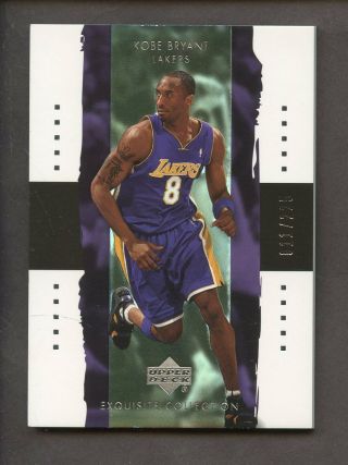 2003 - 04 Upper Deck Exquisite Kobe Bryant Los Angeles Lakers 11/225
