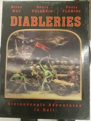 Diableries: Stereoscopic Adventures In Hell - 1st Edition Hardcover By Brian May
