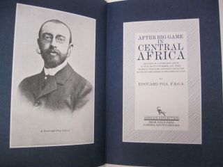After Big Game in Central Africa & A Game Ranger ' s Note Book Briar Patch Press 3