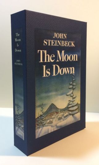 Custom Slipcase John Steinbeck The Moon Is Down 1st / 1st