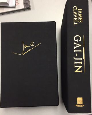 Gai - Jin By James Clavell Special Limited Edition,  Signed By Author,  Delacorte