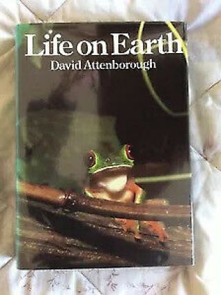 Signed,  David Attenborough,  Life On Earth,  1st Edition,  Natural History Hardback