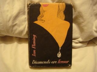 Diamonds Are Forever - Ian Fleming 1st Edition - James Bond First Edition