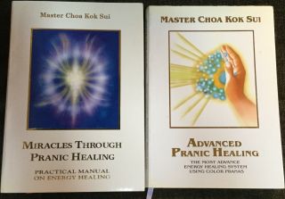 Set Of 2 Books:miracles Through Pranic Healing,  Advanced  Master Choa Kok Sui