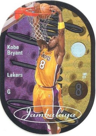 Kobe Bryant - 2004 - 05 Nba Fleer E - X Jambalaya - Die - Cut - Los Angeles Lakers