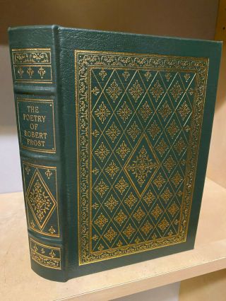 Easton Press Poems Of Robert Frost 100 Greatest Series