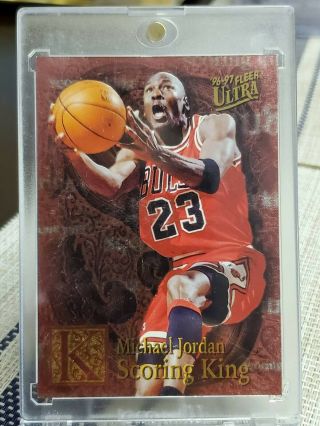 96 - 97 Fleer Ultra Michael Jordan Scoring Kings Plus