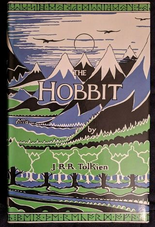 The Hobbit J R Tolkien Fourth Edition 1st Printing 1978 Uk Hc Dj