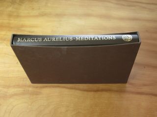 Folio Society Meditations - Marcus Aurelius