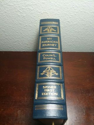 Colin Powell Easton Press My American Journey Signed First Edition 2