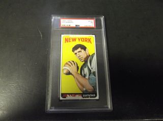 Psa 1 Joe Namath 1965 Topps Football 122 Rookie Card Shortprint Iconic Card