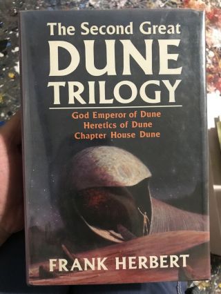 $150 On Market The Second Great Dune Trilogy Frank Herbert Sci Fi 1st Edition