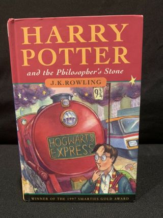 1st Edition,  17th Print U.  K.  Hardcover Harry Potter And The Philosopher 