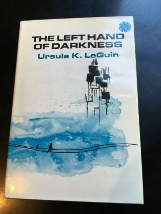 Signed 1st Edition Ursula K.  Leguin: The Left Hand Of Darkness 1969 Hcdj 1st/bc
