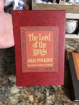 Tolkien Lord of the Rings Trilogy Box Set,  hardbound w/DJ & Maps,  2nd edition 3