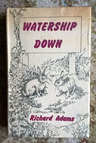Watership Down,  Richard Adams,  Rex Collings,  1973,  3rd Overall Printing
