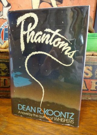 Phantoms By Dean R.  Koontz Signed First Edition Hardcover 1983