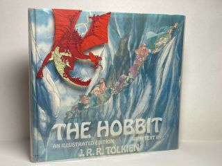 Tolkien: The Hobbit.  Illustrated Edition,  W/ Acetate Cover.  Rankin And Bass 1977