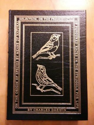Easton Press - On The Origin Of Species By Charles Darwin (1991)