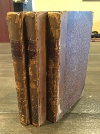 Rob Roy First Edition Sir Walter Scott 1818