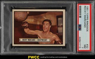 1951 Topps Ringside Rocky Marciano Rookie Rc 32 Psa 7 Nrmt (pwcc)
