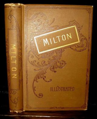 C1880 John Milton Paradise Lost Gustave Dore Fine Binding Decorative Victorian