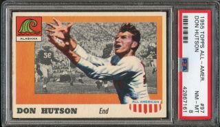 1955 Topps All American 97 Don Hutson Psa 8 42867161
