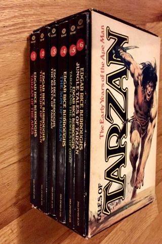 Tarzan Series Boxed Set By Edgar Rice Burroughs 