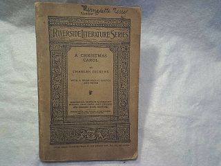 1893 A Christmas Carol In Prose Charles Dickens,  Ghost Story Of Christmas,  Sketch