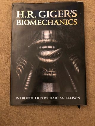 H.  R.  Giger’s Biomechanics 5th Printing Hard Cover
