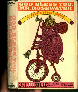 Kurt Vonnegut,  Jr. ,  God Bless You,  Mr Rosewater,  Stated Lst Edition In Dj 1965