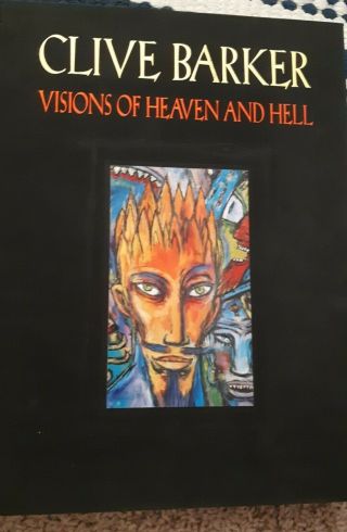 Clive Barker Visions Of Heaven And Hell Hardcover Cloth Like