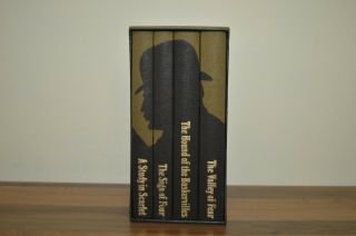 Sherlock Holmes - The Complete Stories - 4 Vol Set - Folio Society 1994 (d6/2)